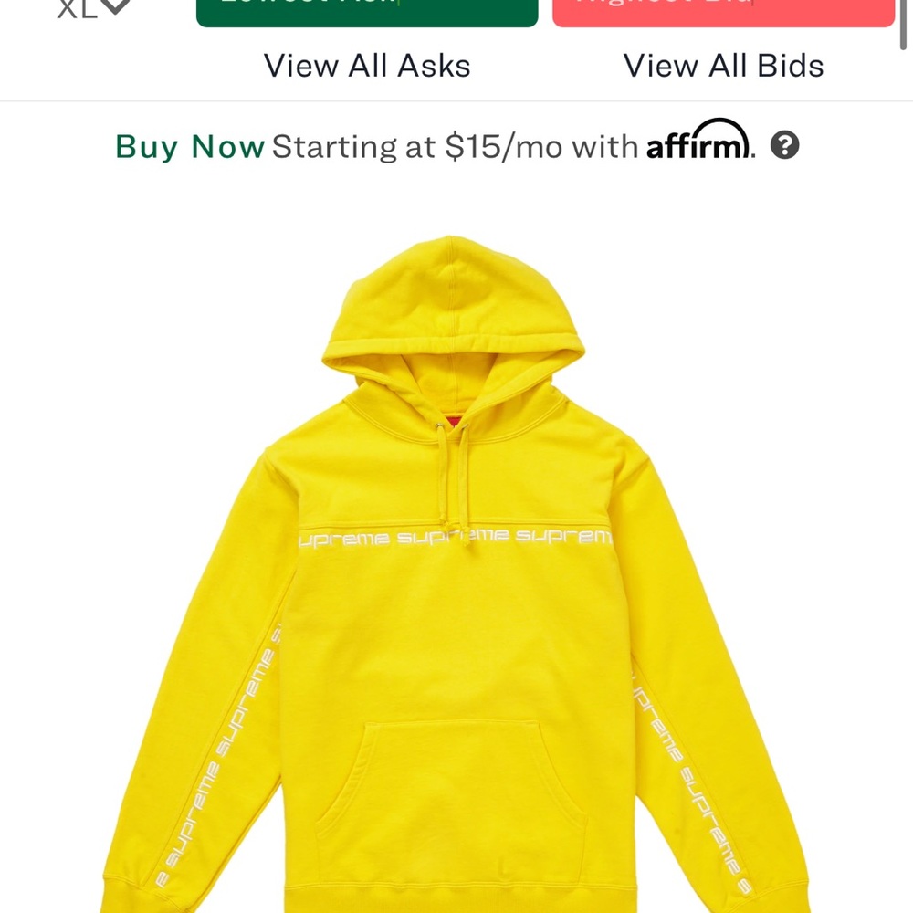 Men’s supreme hoodie